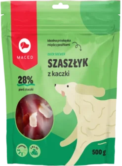 Maced Przysmak Szaszłyk z kaczki dla psa op. 500g