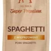 Maced Super Premium Spaghetti Przysmak z wieprzowiną op.40g