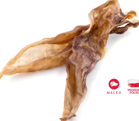 Maced Uszy suszone królicze naturalne dla psa op. 2szt