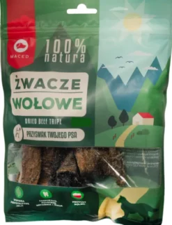 Maced Żwacze wołowe suszone dla psa op. 200g
