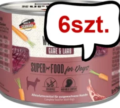 Mac's Adult Dziczyzna z jagnięciną Mokra Karma dla psa op. 200g Pakiet 6szt.