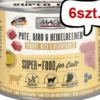 Mac's Adult Indyk z wołowiną i jagodami Mokra Karma dla kota op. 200g Pakiet 6szt.