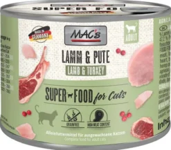 Mac's Adult Jagnięcina z indykiem Mokra Karma dla kota op. 200g