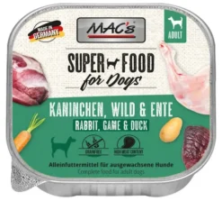 Mac's Adult Królik z dziczyzną i kaczką Mokra Karma dla psa op. 150g