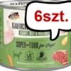 Mac's Adult Królik z warzywami Mokra Karma dla psa op. 200g Pakiet 6szt.