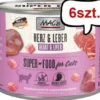 Mac's Adult Serce z wątróbką Mokra Karma dla kota op. 200g Pakiet 6szt.