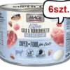 Mac's Kitten Cielęcina z kurzymi sercami Mokra Karma dla kociąt op. 200g Pakiet 6szt.