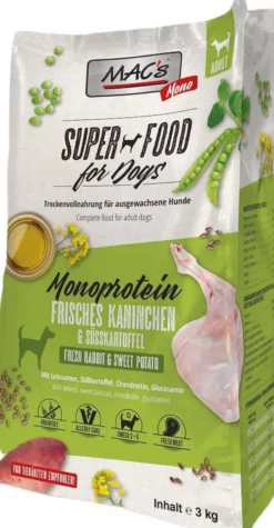 Mac's Monoprotein Adult Rabbit&Sweet Potato Sucha Karma dla psa op. 3kg