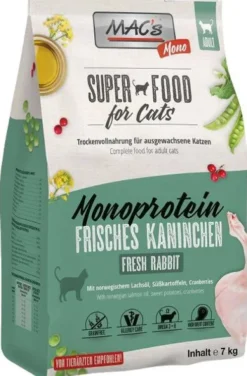 Mac's Monoprotein Adult Rabbit Sucha Karma dla kota op. 7kg