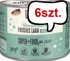 Mac's Monoprotein Jagnięcina Mokra Karma dla kota op. 200g Pakiet 6szt.