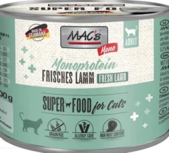 Mac's Monoprotein Jagnięcina Mokra Karma dla kota op. 200g Pakiet 6szt.