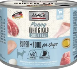 Mac's Puppy Kurczak z cielęciną Mokra Karma dla szczeniąt op. 200g Pakiet 6szt.