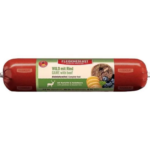 MeatLove Game with Beef Mokra Karma dla psa op. 400g WYPRZEDAŻ