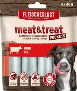 MeatLove Meat&Treat Beef Przysmak dla psa op. 4x40g