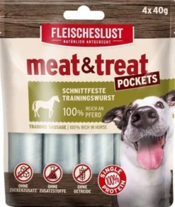 MeatLove Meat&Treat Horse Przysmak dla psa op. 4x40g