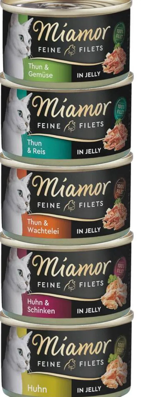 Miamor Feine Filets Pakiet degustacyjny Puszka op. 10x100g