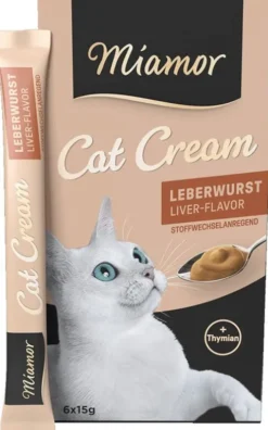Miamor Pasta Cat Cream Leberwurst-Cream dla kota op. 90g