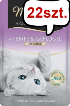 Miamor Ragout Royale Adult Kaczka i drób Mokra Karma dla kota op. 100g Pakiet 22szt.