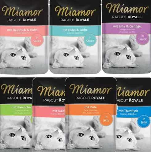 Miamor Ragout Royale Pakiet degustacyjny Mokra Karma dla kota op. 14x100g