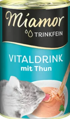 Miamor Trinkfein Vitaldrink mit Thun Mokra Karma dla kota poj. 135ml