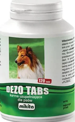 Mikita Preparat neutralizujący zapachy Dezo Tabs dla psa op. 120 tabletek