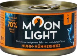 Moonlight Dinner nr 1 Kurczak i serca kurczaka Mokra Karma dla kota op. 80g