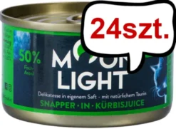 Moonlight Dinner nr 9 Lucjan, dynia Mokra Karma dla kota op. 80g Pakiet 24szt.