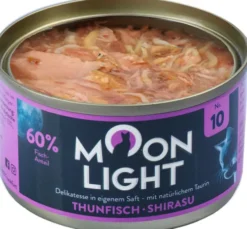 Moonlight Dinner nr 10 Tuńczyk, shirasu Mokra Karma dla kota op. 80g
