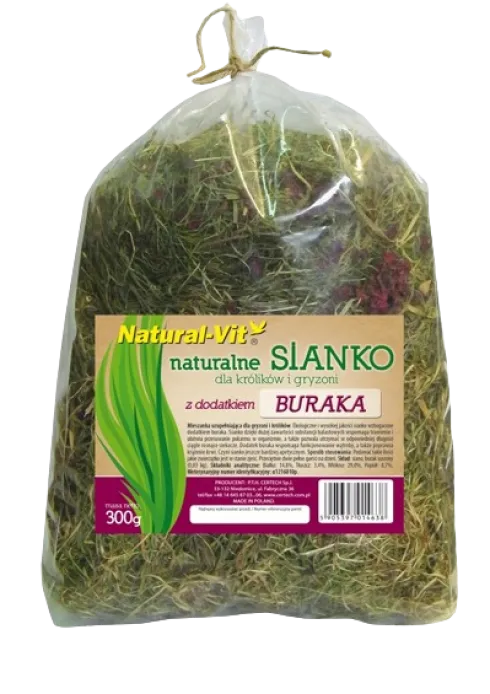 Natural-Vit Sianko z burakiem dla gryzonia op. 300g