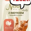 Nekko Daily Adult Sterilised z indykiem w sosie Mokra Karma dla kota op. 85g Pakiet 12szt.