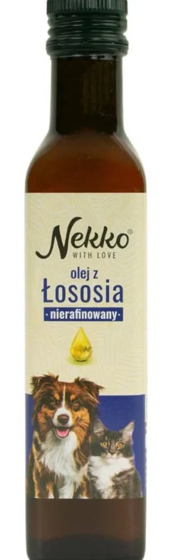 Nekko Olej z łososia dla psa i kota op. 250ml
