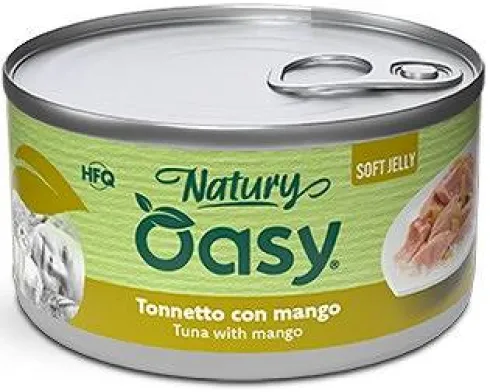 Oasy Adult Natury Tuna with Mango Jelly Mokra Karma dla kota op. 85g