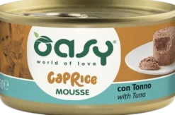 Oasy Caprice Adult Mousse with Tuna Mokra Karma dla kota op. 85g Pakiet 18szt.