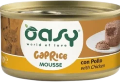 Oasy Caprice Adult Mousse with Chicken Mokra Karma dla kota op. 85g Pakiet 18szt.