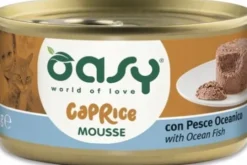Oasy Caprice Adult Mousse with Ocean Fish Mokra Karma dla kota op. 85g Pakiet 18szt.