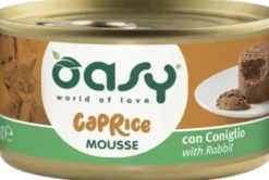 Oasy Caprice Adult Mousse with Rabbit Mokra Karma dla kota op. 85g