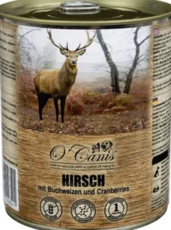O'Canis Jeleń z kaszą gryczaną Mokra Karma dla psa op. 800g