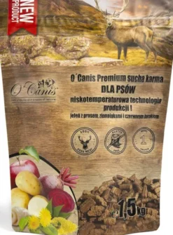 O'Canis Jeleń z prosem, ziemniakami i burakiem Sucha Karma dla psa op. 1.5kg