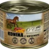 O'Canis Konina z WARZYWAMI i siemieniem lnianym Mokra Karma dla psa op. 200g