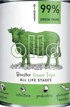 Ollo Booster Digest Green Tripe Mokra Karma dla psa op. 400g Pakiet 8szt.