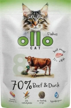 Ollo Cat Nr 8 Beef&Duck Mokra Karma dla kota op. 85g