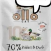 Ollo Cat Nr 10 Rabbit&Duck Mokra Karma dla kota op. 85g Pakiet 12szt.
