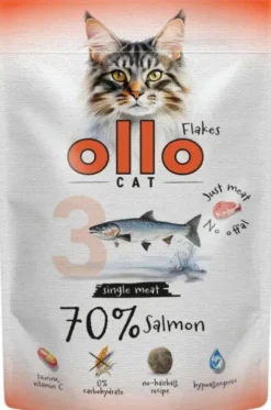 Ollo Cat Nr 3 Salmon Mokra Karma dla kota op. 85g