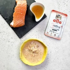 Ollo Cat Nr 3 Salmon Mokra Karma dla kota op. 85g Pakiet 12szt.
