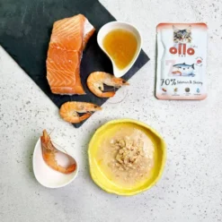 Ollo Cat Nr 7 Salmon&Shrimp Mokra Karma dla kota op. 85g
