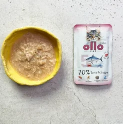 Ollo Cat Nr 5 Tuna&Sallop Mokra Karma dla kota op. 85g