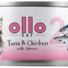 Ollo Cat Tuna&Chicken with Salmon Mokra Karma dla kota op.70g