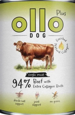 Ollo Plus Kolagen Beef Mokra Karma dla psa op. 400g Pakiet 12szt.