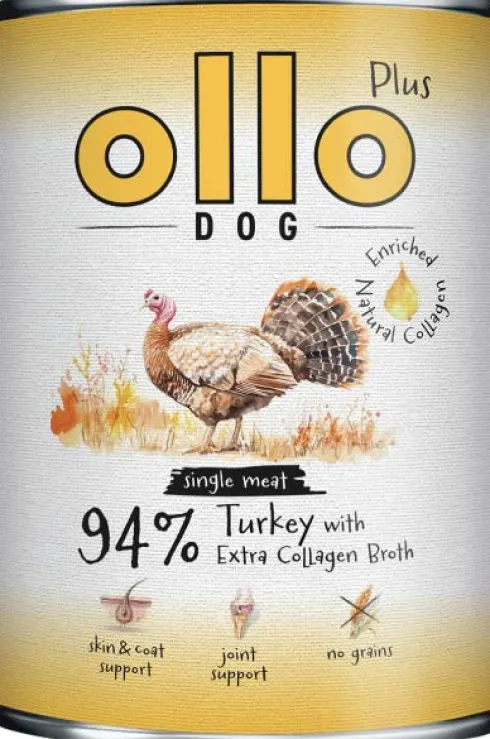 Ollo Plus Kolagen Turkey Mokra Karma dla psa op. 400g