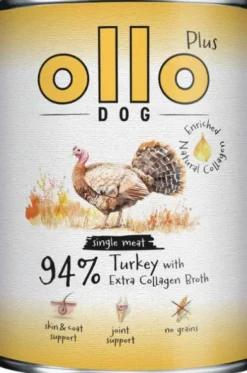 Ollo Plus Kolagen Turkey Mokra Karma dla psa op. 400g Pakiet 12szt.